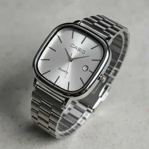 Casio Relógio Casio A138 Vintage Premium Edição Limitada Prata/prata