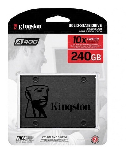 Disco Duro Solido (ssd) Kingston A400 240 Gb