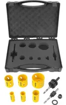 Comprar Jogo De Serras Copo Bimetal Vonder Scv200 Aço Rápido 9 Peças