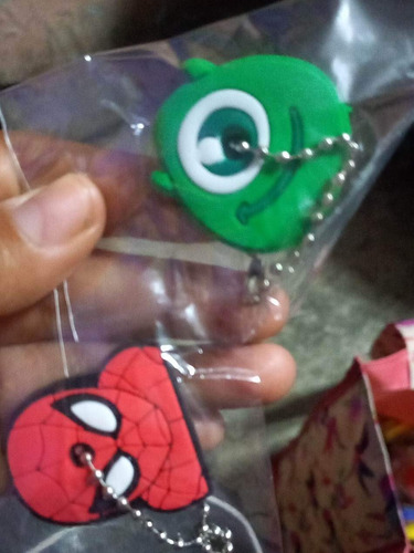 5 Pz Mayoreo Llavero Cubrellaves, Minnie, Kitty (Usado)