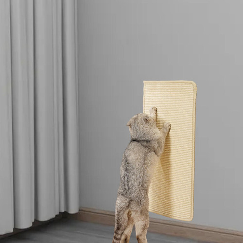 Cat Scratch Mat Juguete Interactivo Sisal Scratching Pad