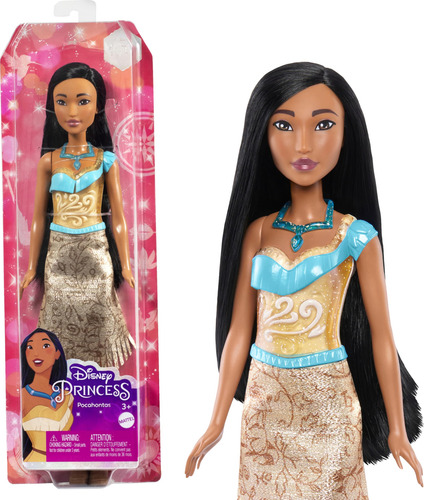 Boneca Moderna Mattel Disney Princess Pochontas Com Acessóri