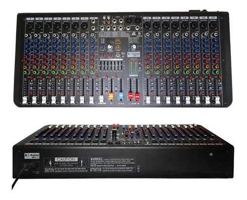 Mesa Mixer Kadosh Mp2010 20 Canais K-audio Bluetooth 2 Aux