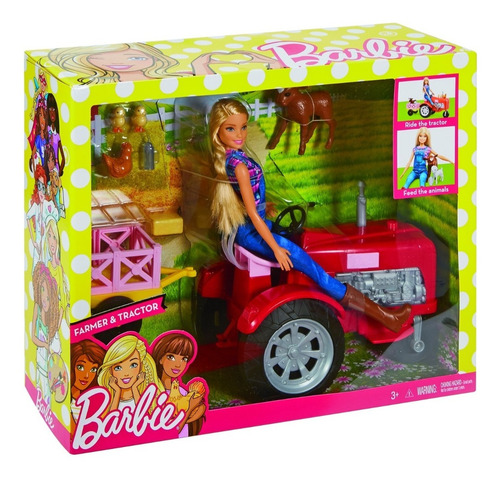 Barbie Muñeca Set De Juego Barbie Granja / Original