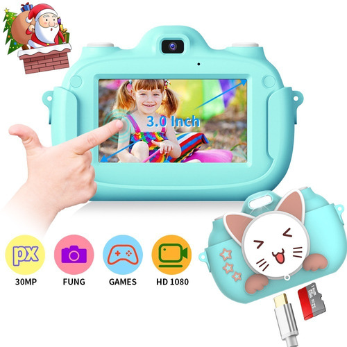 Cámara Digital Video Niño Niña 32gb Lente 1080p