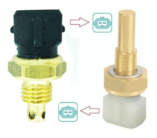 Kit Sensor Da Temp Ar E  Temp Oleo Da Kombi 1.6 8v 98 A 05