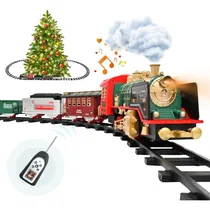Comprar Tren Electrico Recargable De Navidad Santa Para Niños