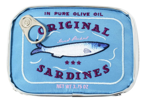 Bolsa De Maquillaje De Sardinas Enlatadas, Bolsa De Maquilla