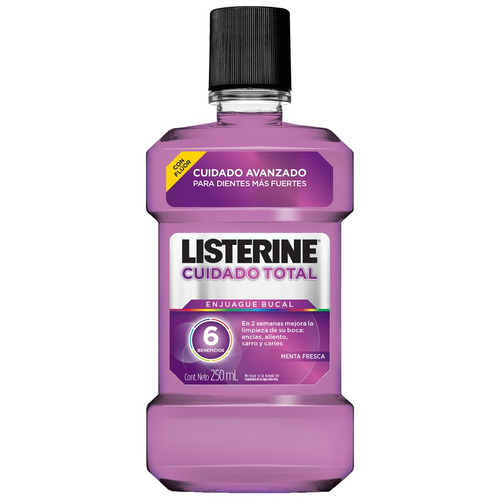 Listerine Cuidado Total Zer250