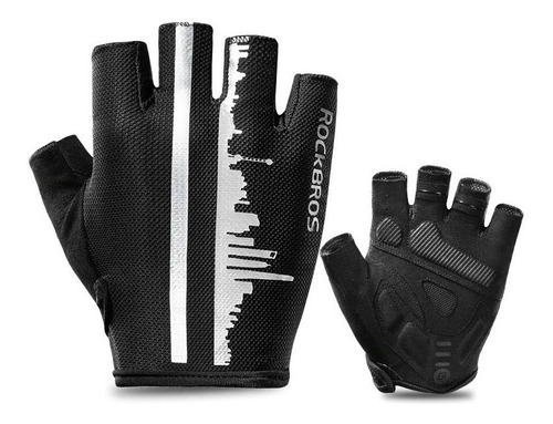 Guantes Ciclismo Rockbros S252 Reflectantes