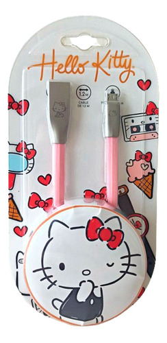 Cable Cargador Hello Kitty (nuevo, Original) 