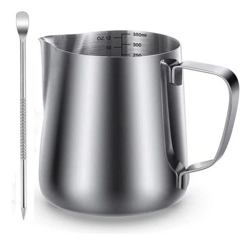 Jarra De Acero Inoxidable Para Espuma De Leche Espresso,