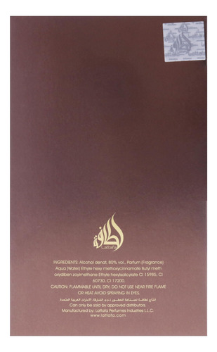 Perfume Lattafa Eternal Oud Edp 100 Ml Para Mujer