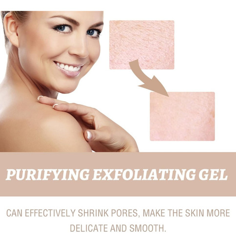 Gel Exfoliante Purificante, Gel Hidratante,