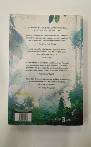 La Ciudad Perdida De Z - David Grann - Plaza Y Janés (Usado)