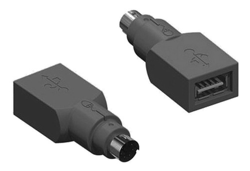 Adaptador Ps2 A Usb, Conecta Un Teclado O Raton Usb En Ps2