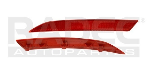 Cuarto Reflejante Trasero Vw Gol 13-16 5 Ptas Originalizq