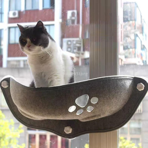 2 Hamaca Para Gatos Con Cojín, Percha Para Ventana De