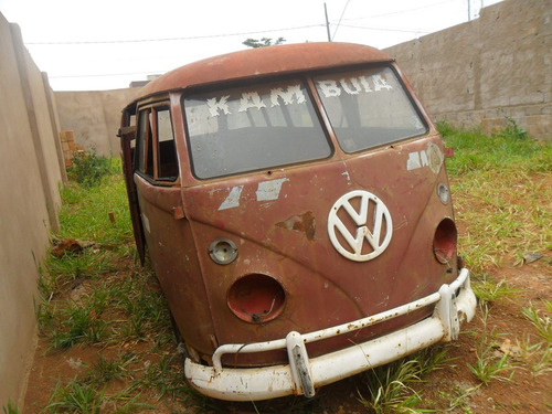 Kombi Vw Van Corujinha 1973 P/ Restaurar - Sem Motor