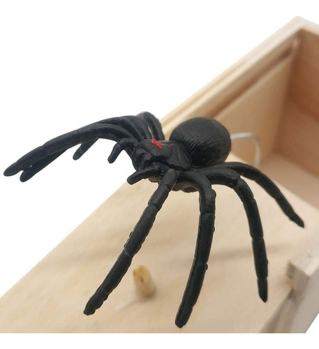 S Genérico 2 Piezas Caja Con Araña Broma Caja Araña Broma
