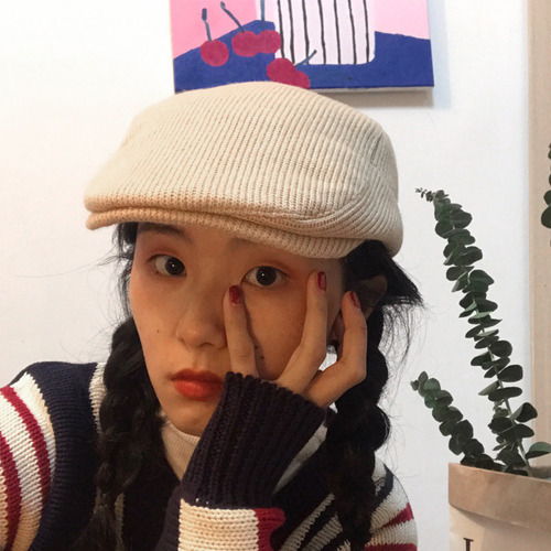 Gorro Casual Ajustable Para Vendedor De Periódicos Con Boina