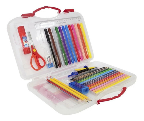 Imagen 3 de 4 de Set Kit Valija Escolar Faber-castell X 33