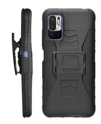 Imagen 3 de 10 de Funda Moss Uso Rudo Para Xiaomi Redmi Note 10 Note 10s