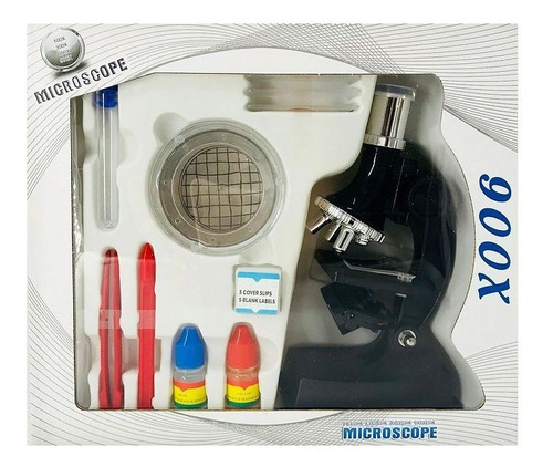 Microscopio Infantil Con Accesorios Juego De Ciencia 900x