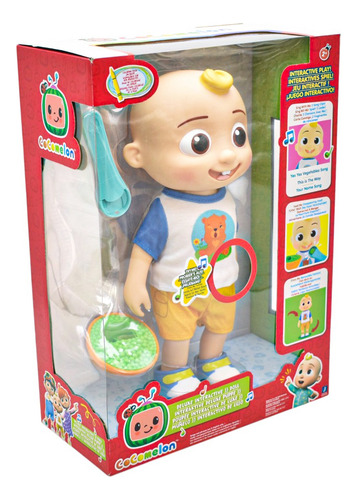Cocomelon Muñeco Jj Interactivo De Lujo 30cm Jazwares