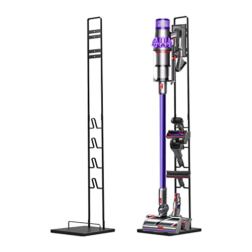 Foho Vacuum Stand Compatible Con Dyson, Stable Metal Storage