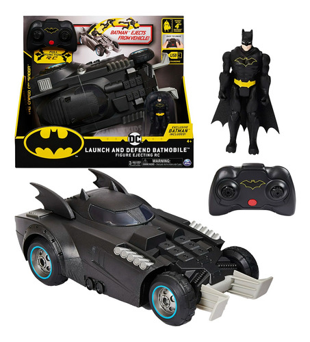 Batman Auto Radio Control Figura Ejecutable Batimovil Orig
