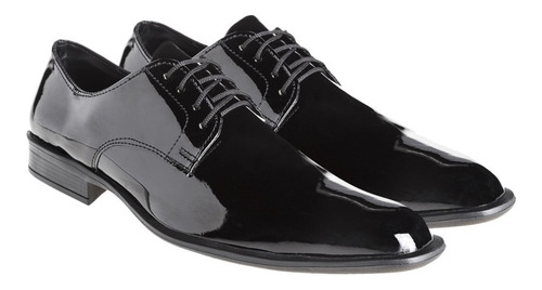 Zapatos De Vestir Hombre Charol Importados Fiesta Eco Cuero