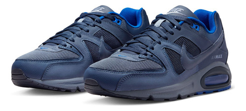 Tenis Para Hombre Nike Air Max Command Azul 629993-407