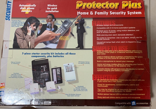 Alarma Home Security Ds7000 Protector Plus - Nuevo En Caja