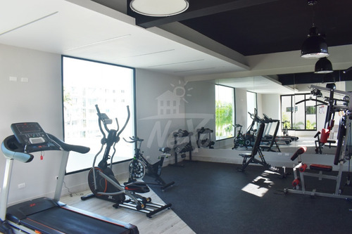 Imagen 15 de 19 de Apartamento Piso Alto En Torre Con Piscina Y Gym Cerca Del Homs, Santiago (ajp-202)