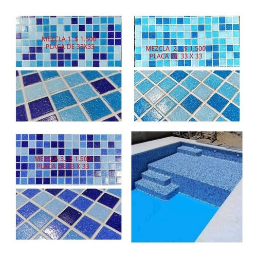 Revestimiento Mosaico Ideal Piscinas ,baños,cocinas,terrazas