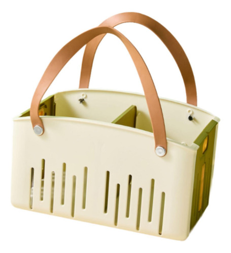 Canasta De Organizador De Tote Shower, Organizador De Verde