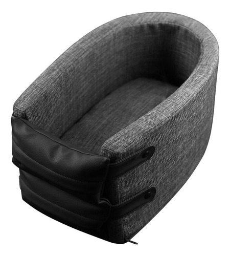 Cama Mascotas Automóvil Gris Grafito Mediana 50x40x22cm C76a Color Gris Oscuro Diseño Cama Cucha Auto