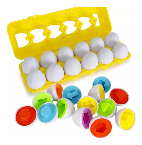 Los Huevos De Juguete Para Niños Montessori Se Ajustan A For