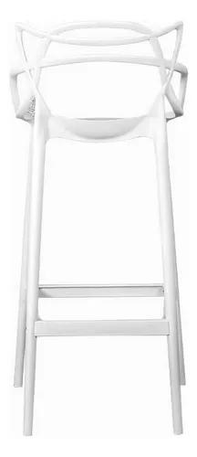 Butaco Bar Ambiente Living Blanco 1 Unidad Altura 109 Cm