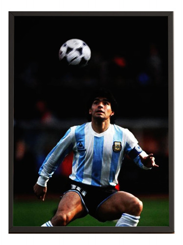 Quadro Maradona Na Seleção Argentina 404