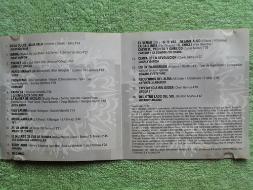 Eam Cd Hit Container '96 Oasis Shakira Chayanne Fey Ricardo (Usado)