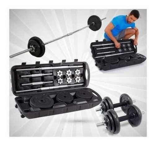 Imagen 2 de 2 de Pesas De 50 Kilos Con Estuché