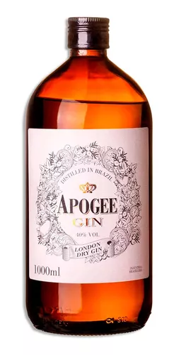 Imagem 1 de 3 de Gin Apogee London Dry Gin Classic 1 Litro