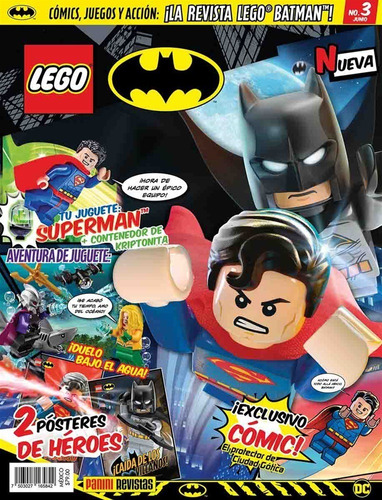 Revista Lego Batman Dc # 3 Figura Super Man Nueva! | Meses sin intereses