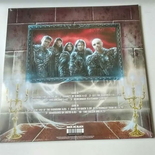 Hammerfall Legacy Of Kings/Gris/Blanco/Blue Splatter Lp