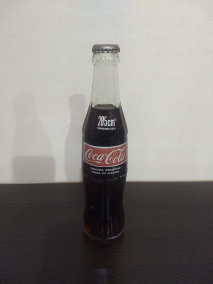 Coca Cola 255 Y 285 Ml Con Tapa Botella Reedición Antigua 