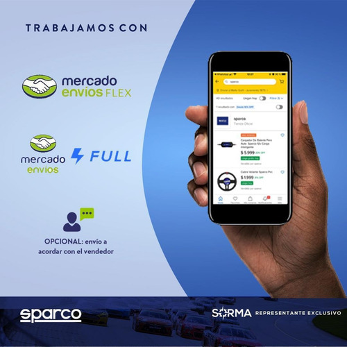 Imagen 7 de 9 de Organizador De Baúl Para Auto Camioneta Sparco 5 Bolsillos