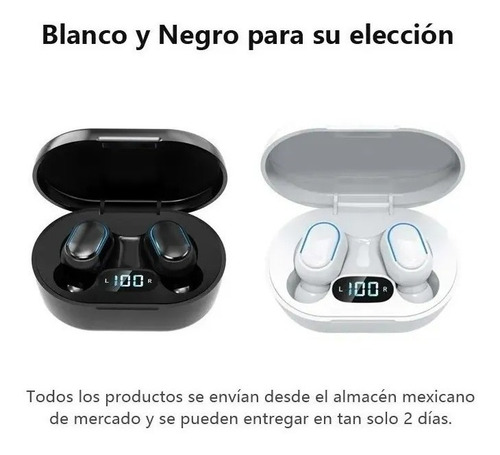 Audífonos Rilisu Tws E7s Con Bluetooth Y Manos Libres