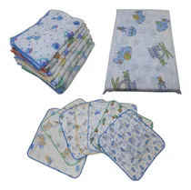 Comprar Kit 1 Toalha Fralda 70x110cm + 1 Travesseiro + 2 Babete